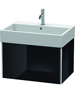 Duravit XSquare Waschtisch-Unterschrank XS409404040 68,4x39,7x46cm, 1 Auszug, schwarz hochglanz