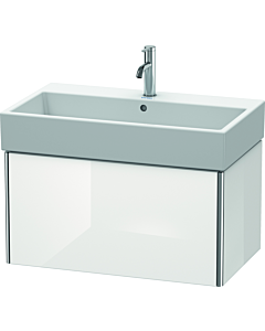 Duravit XSquare Waschtisch-Unterschrank XS409502222 78,4x39,7x46cm, 1 Auszug, weiß hochglanz
