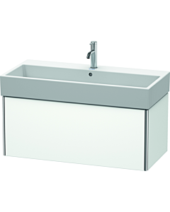 Duravit XSquare Waschtisch-Unterschrank XS409601818 98,4x39,7x46cm, 1 Auszug, weiß matt