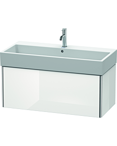 Duravit XSquare Duravit XS409602222 98,4x39,7x46cm, 2000 coulissant, blanc brillant