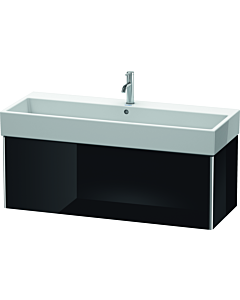 Duravit XSquare XS409704040 118,4x39,7x46cm, coulissant 2000 , noir brillant
