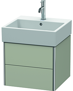 Duravit XSquare Waschtisch-Unterschrank XS419206060 48,4x39,7x46cm, 2 Schubkästen, Taupe seidenmatt