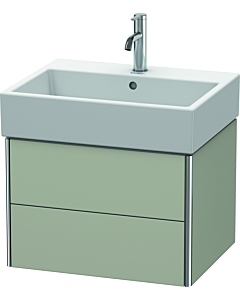 Duravit XSquare Waschtisch-Unterschrank XS419306060 58,4x39,7x46cm, 2 Schubkästen, Taupe seidenmatt