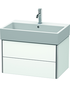 Duravit XSquare Waschtisch-Unterschrank XS419401818 68,4x39,7x46cm, 2 Schubkästen, weiß matt