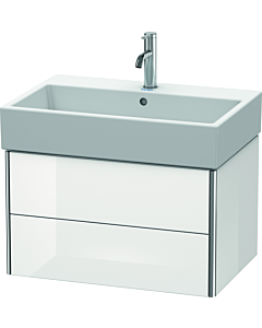 Duravit XSquare Waschtisch-Unterschrank XS419402222 68,4x39,7x46cm, 2 Schubkästen, weiß hochglanz