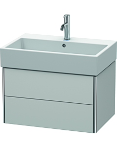 Duravit XSquare XS419403939 68,4x39,7x46cm, 2 tiroirs, Nordic weiß