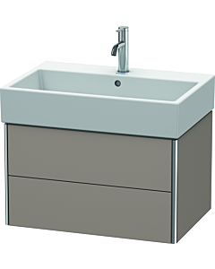 Duravit XSquare Duravit XS419404343 68,4x39,7x46cm, 2 tiroirs, basalte mat
