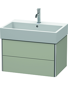 Duravit XSquare Waschtisch-Unterschrank XS419406060 68,4x39,7x46cm, 2 Schubkästen, Taupe seidenmatt