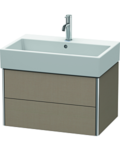 Duravit XSquare Waschtisch-Unterschrank XS419407575 68,4x39,7x46cm, 2 Schubkästen, Leinen