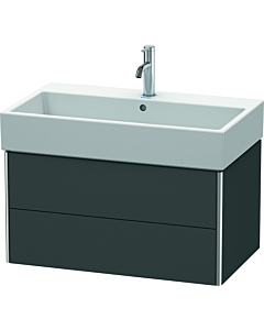 Duravit XSquare XS419504949 78,4x39,7x46cm, 2 tiroirs, Graphit mat