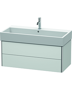 Duravit XSquare Waschtisch-Unterschrank XS419603636 98,4x39,7x46cm, 2 Schubkästen, weiß seidenmatt