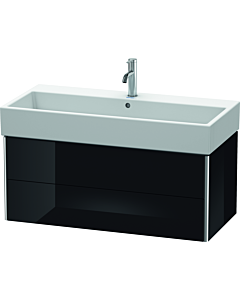 Duravit XSquare Duravit XSquare XS419604040 98.4x39.7x46cm, 2 drawers, black high gloss