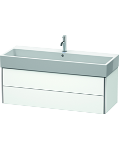 Duravit XSquare Duravit XS419701818 118,4x39,7x46cm, 2 tiroirs, blanc mat
