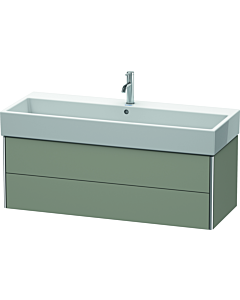 Duravit XSquare XS419709292 118,4x39,7x46cm, 2 tiroirs, Steingrau seidenmatt