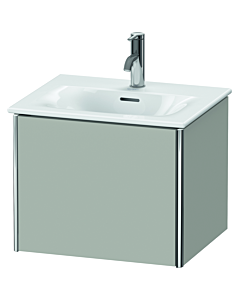 Duravit XSquare Meuble sous lavabo XS422100707 51x39,7x41,8cm, 1 coulissant, gris béton mat
