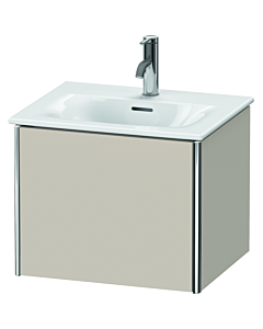 Duravit XSquare Waschtisch-Unterschrank XS422109191 51x39,7x41,8cm, 1 Auszug, Taupe