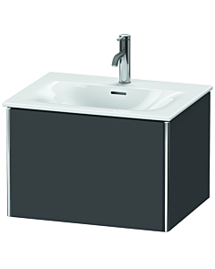Duravit XSquare Waschtisch-Unterschrank XS422204949 61x39,7x47,8cm, Graphit matt, 1 Auszug