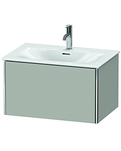 Duravit XSquare Meuble sous lavabo XS422300707 71x39,7x47,8cm, béton mat, 1 tiroir