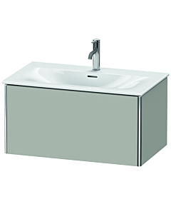 Duravit XSquare Meuble sous lavabo XS422400707 81x39,7x47,8cm, béton mat, 1 tiroir