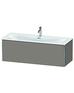 Duravit XSquare Meuble sous lavabo XS422604343 121x39,7x47,8cm, mat basaltique, 1 tiroir