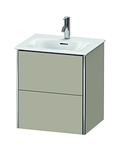 Duravit XSquare Duravit XSquare XS432106060 51x56x41,8cm, 2 drawers, taupe satin finish