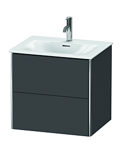Duravit XSquare Duravit XSquare XS432204949 61x56x47,8cm, graphite matt, 2 drawers