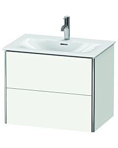 Duravit XSquare Waschtisch-Unterschrank XS432303636 71x56x47,8cm, weiß seidenmatt, 2 Schubkästen