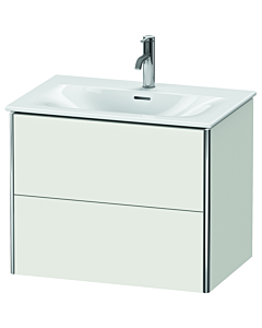 Duravit XSquare Waschtisch-Unterschrank XS432303939 71x56x47,8cm, Nordic weiß seidenmatt, 2 Schubkästen