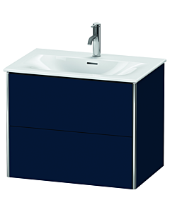 Duravit XSquare Duravit XSquare XS432309898 71x56x47,8cm, Nachtblau seidenmatt , 2 drawers