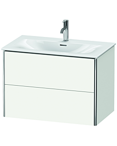 Duravit XSquare Waschtisch-Unterschrank XS432403636 81x56x47,8cm, weiß seidenmatt, 2 Schubkästen