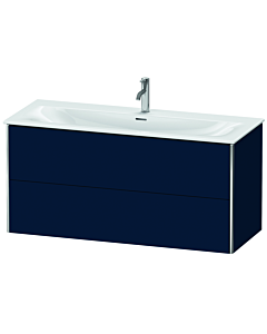 Duravit XSquare Duravit XSquare XS432609898 121x56x47,8cm, Nachtblau seidenmatt , 2 drawers