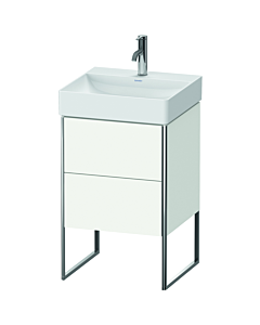 Duravit XSquare Waschtisch-Unterschrank XS443903636 48,4x73,1x46cm, 2 Auszüge, weiß seidenmatt
