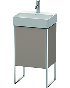 Duravit Meuble sous Duravit XSquare XS4441L4343 43,4x49,9x34cm, porte à gauche, mat en basalte