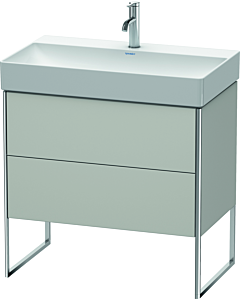 Duravit XSquare Duravit XSquare XS444300707 78.4x49.1x46cm, 2 pull-outs, concrete gray matt