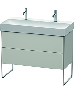 Duravit XSquare Duravit XSquare XS444400707 98.4x49.1x46cm, 2 pull-outs, concrete gray matt