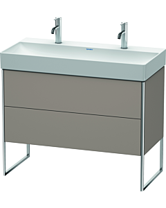 Duravit XSquare Duravit XSquare XS444404343 98.4x49.1x46cm, 2 pull-outs, basalt matt