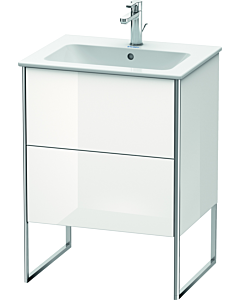 Duravit Meuble sous Duravit XSquare XS444502222 61x59,2x47,8cm, 2 blanc , blanc très brillant