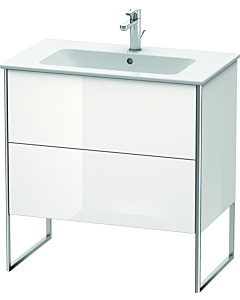Duravit XSquare Duravit XS444602222 81x59,2x47,8 cm, 2 tiroirs, blanc brillant