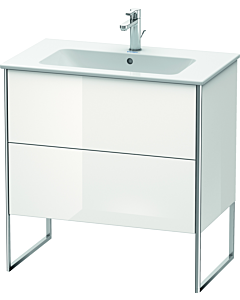 Duravit XSquare Duravit XS444608585 81x59,2x47,8 cm, 2 tiroirs, blanc brillant