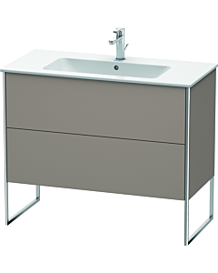 Duravit XSquare Duravit XS444704343 101x59,2x47,8cm, 2 tiroirs, basalte mat