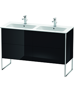 Duravit XSquare Duravit XSquare XS444904040 128x59,2x47,8cm, 4 drawers, black high gloss