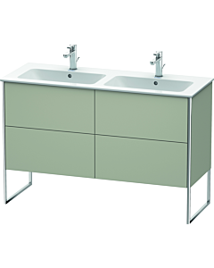 Duravit XSquare Waschtisch-Unterschrank XS444906060 128x59,2x47,8cm, 4 Auszüge, Taupe seidenmatt