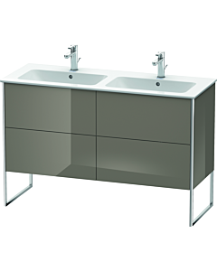 Duravit XSquare Duravit XSquare XS444908989 128x59,2x47,8cm, 4 Flannel Grey hochglanz , Flannel Grey hochglanz