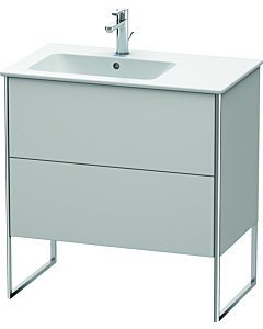 Duravit XSquare Duravit XSquare XS445003939 81x59,2x47,8cm, 2 pullouts, basin left, Nordic weiß matt