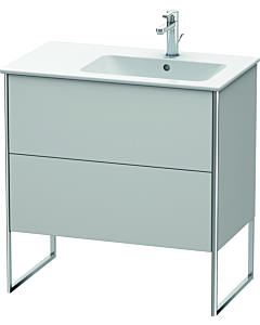 Duravit XSquare Duravit XSquare XS445203939 81x59,2x47,8cm, 2 pull-outs, cymbal right, Nordic weiß