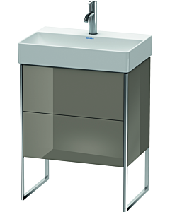 Duravit XSquare Duravit XSquare XS445308989 58,4x49,1x39cm, 2 pull-outs, Flannel Grey hochglanz