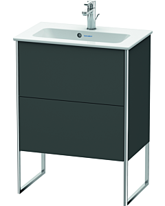 Duravit XSquare Duravit XSquare XS445404949 61x59,2x38,8cm, 2 drawers, matt graphite