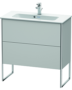 Duravit XSquare Waschtisch-Unterschrank XS445503939 81x59,2x38,8cm, 2 Auszüge, Nordic weiß seidenmatt