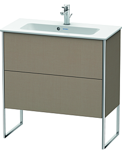 Duravit XSquare Waschtisch-Unterschrank XS445507575 81x59,2x38,8cm, 2 Auszüge, Leinen