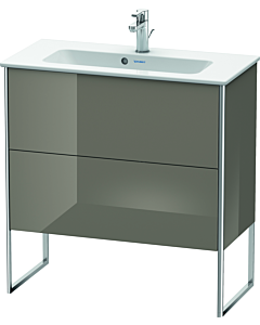 Duravit XSquare Duravit XSquare XS445508989 81x59.2x38.8cm, 2 pull-outs, Flannel Grey hochglanz